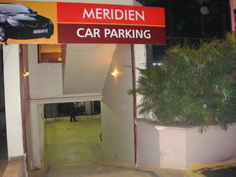 Erode Hotel Meridien Car Parking